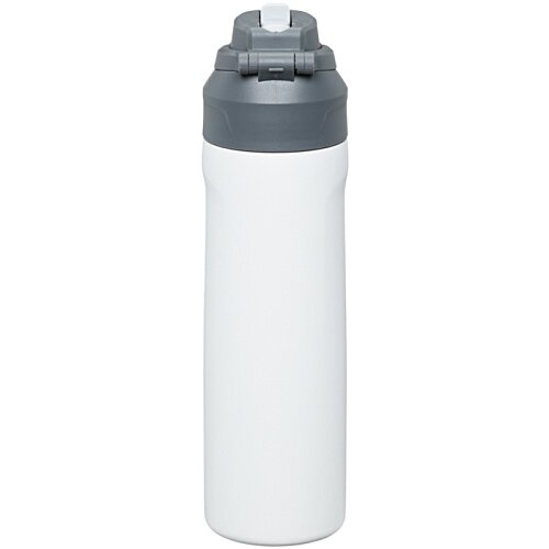 Additional Image 3 - a white and grey water bottle