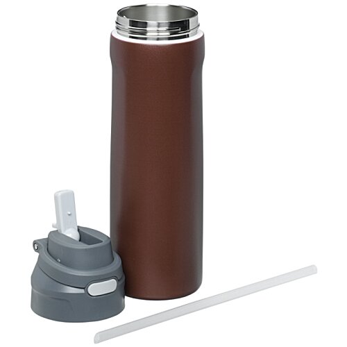 Additional Image 4 - a brown and grey water bottle