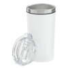 Additional Thumbnail Image 2 - a white and silver tumbler