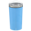 Additional Thumbnail Image 1 - a blue tumbler with a clear lid