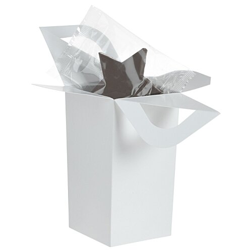 Additional Image 1 - a white box with a black object in it