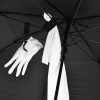 Additional Thumbnail Image 2 - a white gloves and a white scarf from a black pole