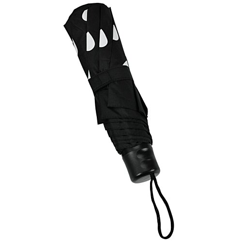 Additional Image 4 - a black umbrella with a strap