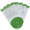 Additional Thumbnail Image 2 - a fan of cards with green and white text