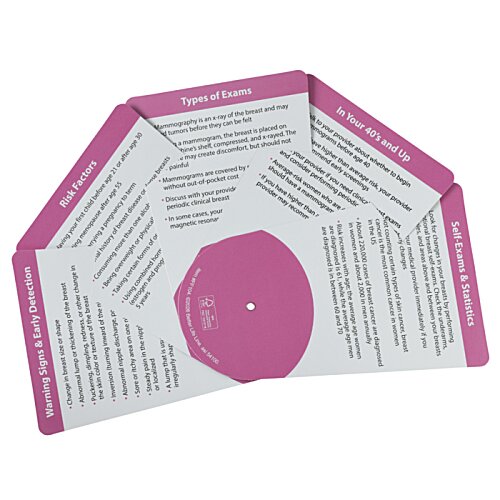 Additional Image 3 - a paper fan with a pink circle