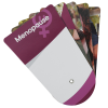 Additional Thumbnail Image 5 - a fan shaped card with a purple and white background