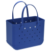 Additional Thumbnail Image 1 - a blue bag with handles