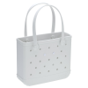 Additional Thumbnail Image 1 - a white bag with handles