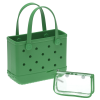 Additional Thumbnail Image 3 - a green bag with handles