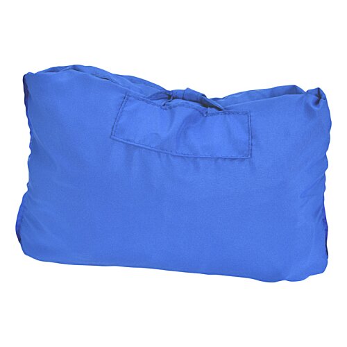 Additional Image 4 - a blue pillow on a white background
