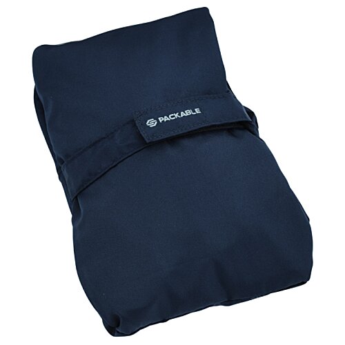 Additional Image 2 - a blue folded fabric on a white background