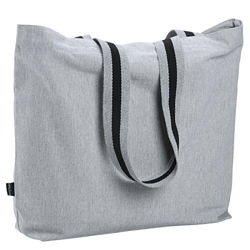 Additional Image 2 - a grey bag with black straps