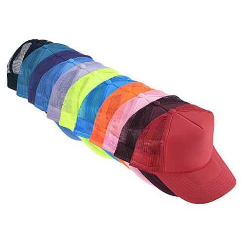 Additional Image 3 - a colorful striped hat on a white background
