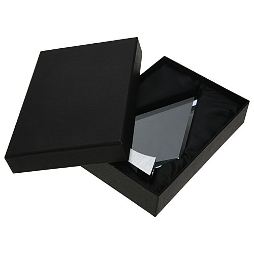 Additional Image 1 - a black box with a rectangular object inside