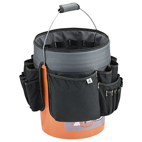 Additional Image 2 - a bucket with a handle and a black bag