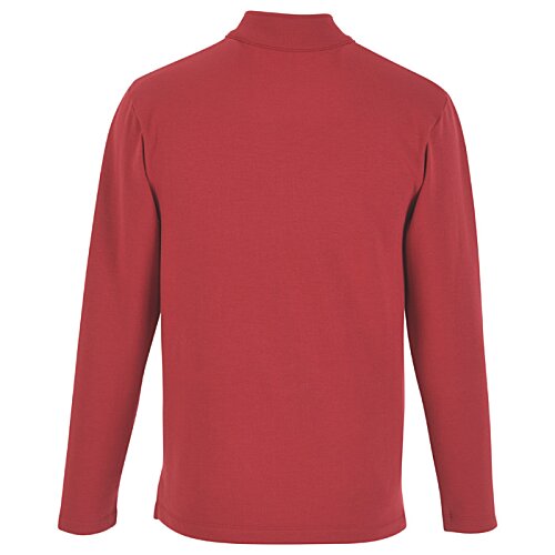 Additional Image 1 - a red long sleeved shirt