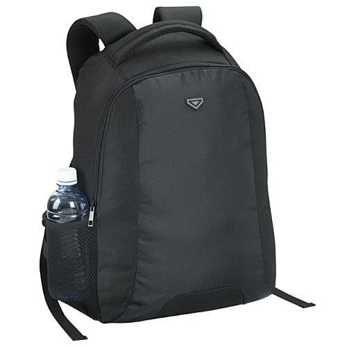 Additional Image 2 - a black backpack with a strap