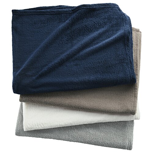 Additional Image 2 - a stack of folded blankets