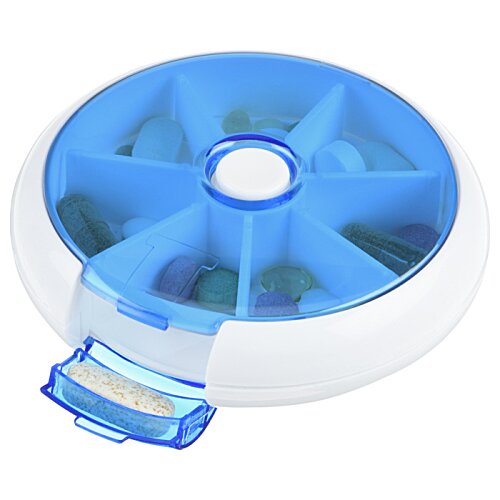 Additional Image 2 - a blue and white tape dispenser