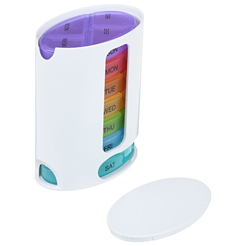 Additional Image 4 - a white container with a rainbow colored lid