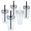 Additional Thumbnail Image 2 - a group of plastic cups with straws