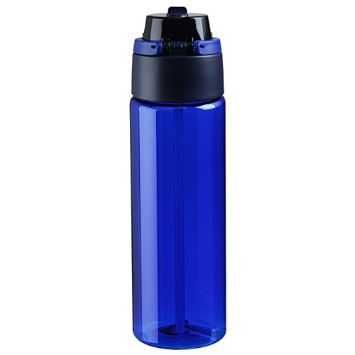 Additional Image 1 - a blue plastic bottle with a black lid
