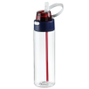 Additional Thumbnail Image 2 - a clear plastic water bottle with a straw