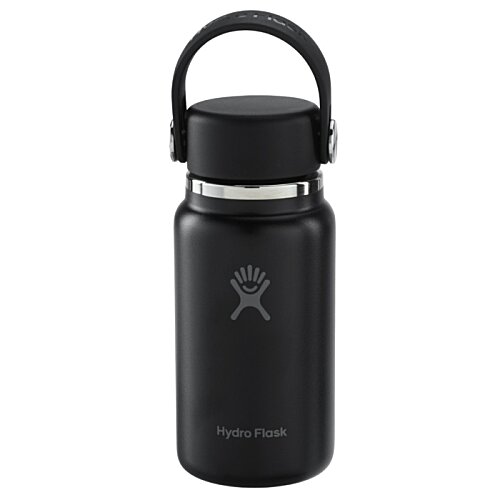 Additional Image 1 - a black water bottle with a handle