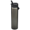 Additional Thumbnail Image 3 - a black and silver water bottle