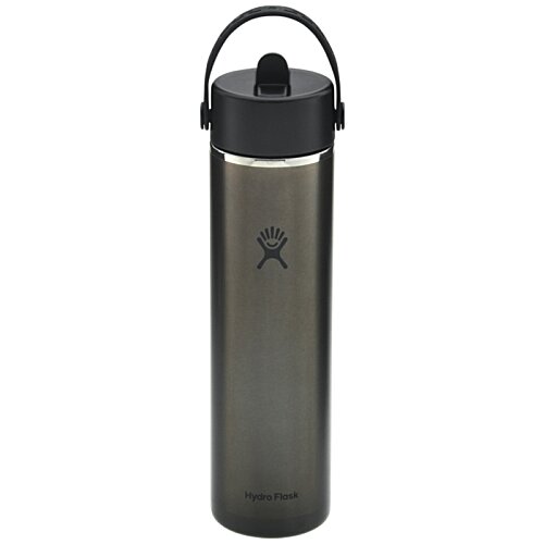 Additional Image 1 - a water bottle with a black lid