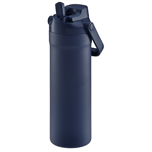 Additional Image 3 - a black water bottle with a handle