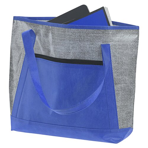 Additional Image 1 - a blue and grey bag