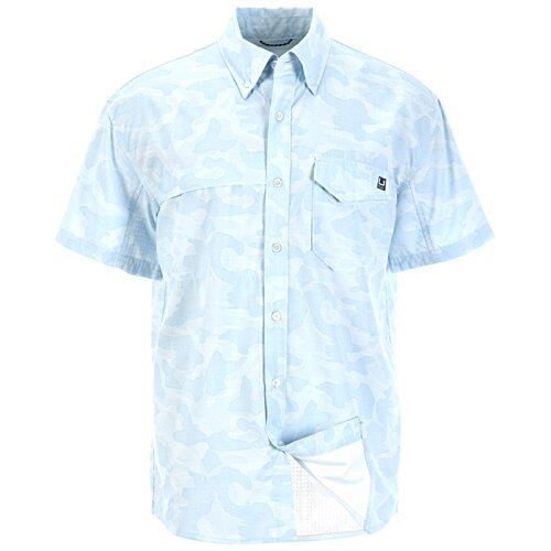 Additional Image 1 - a light blue shirt with a short sleeve