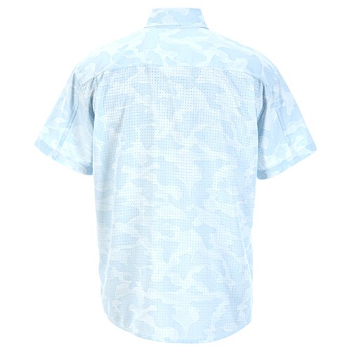 Additional Image 2 - a white shirt with a blue pattern