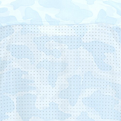 Additional Image 3 - a blue and white patterned fabric