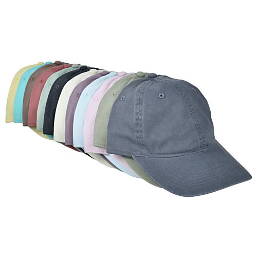 Additional Image 2 - a hat with a multicolored stripe