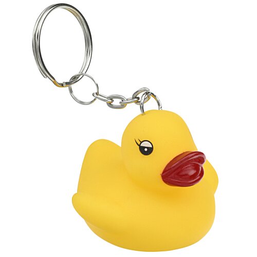 Additional Image 1 - a key chain with a rubber ducky