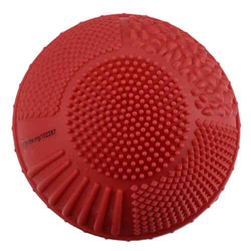 Additional Image 1 - a red round object with a circular pattern