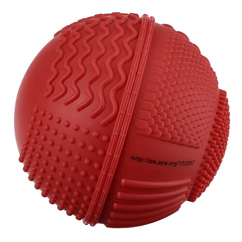 Additional Image 3 - a red ball with a textured pattern