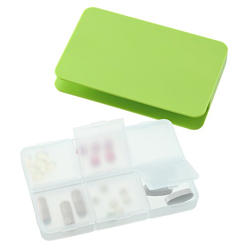 Additional Image 2 - a green rectangular object with a plastic container
