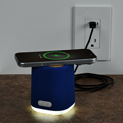 Additional Image 5 - a blue and white device with green lights