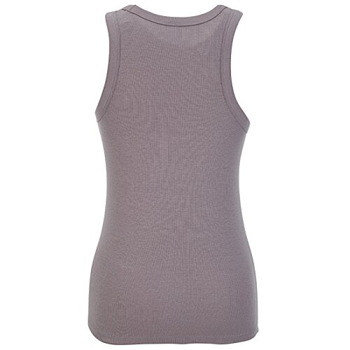 Additional Image 1 - a grey tank top on a white background