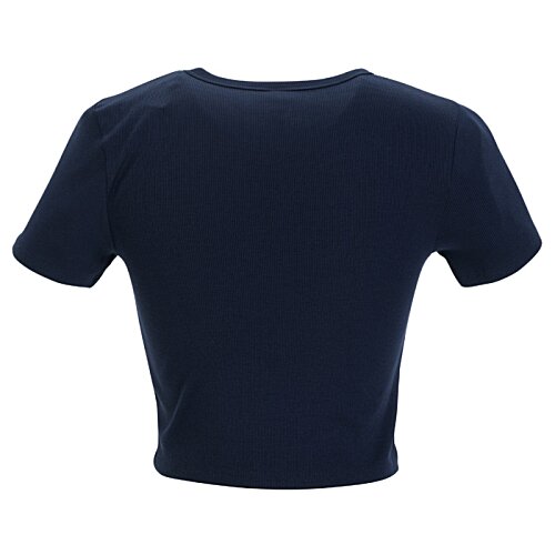 Additional Image 1 - a black shirt on a white background