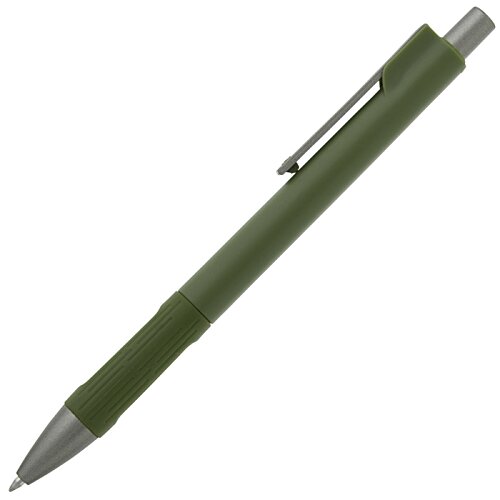 Additional Image 1 - a green pen with a silver cap