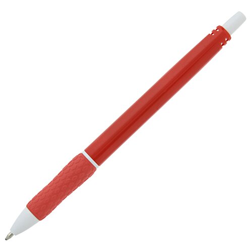 Additional Image 3 - a red pen with white cap