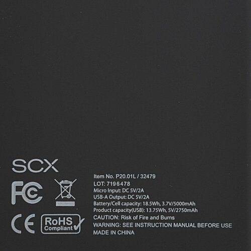 Additional Image 5 - a black rectangular object with white text
