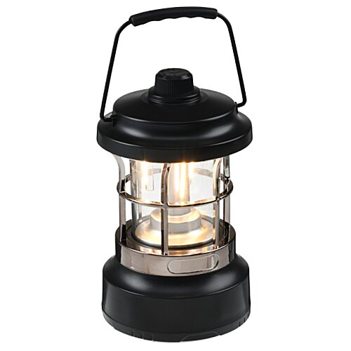 Additional Image 1 - a black lantern with a handle