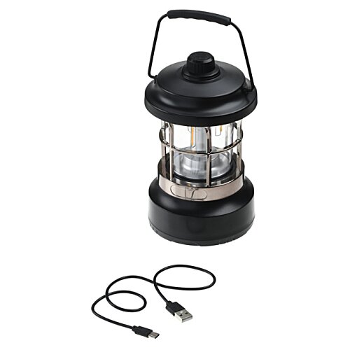 Additional Image 6 - a black lantern with a black handle