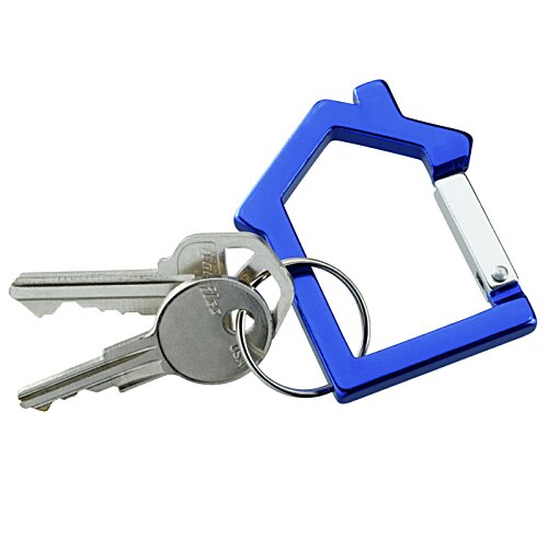 Additional Image 2 - a key chain shaped like a house