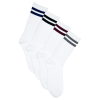 Additional Thumbnail Image 2 - a group of white socks with different colored stripes